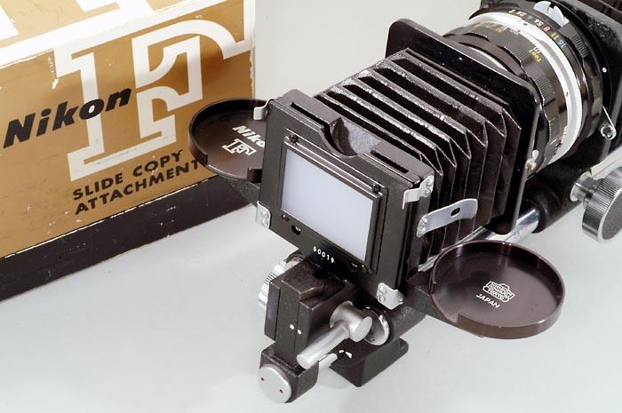 ニコンF スライドコピー複写装置 スライドコピーアタッチメント NikonF