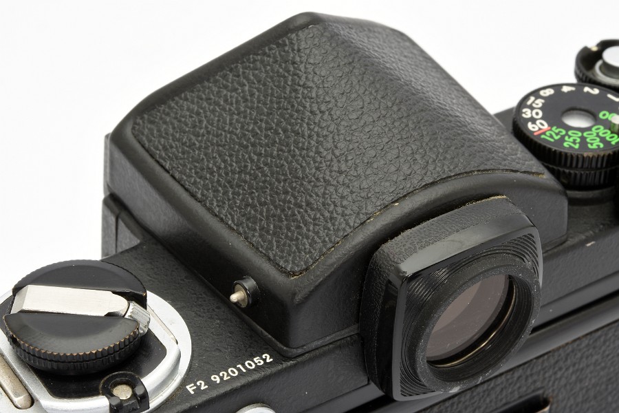 Nikon F2用 DE-1 Eye Level Finder ブラック 美品 Nikon DE-1 Titanium Standard Eye-Level Finder
