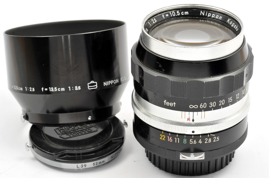 Used Nikon Nikkor-P Nippon Kogaku 105mm F/2.5 Lens AI Modified AS IS - Green Mountain Camera