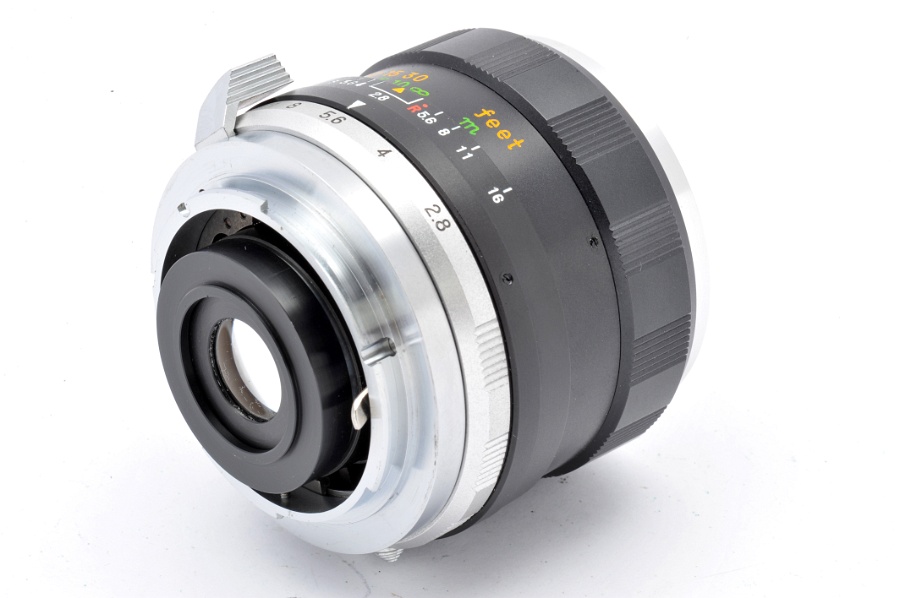 SEKOR 1:2.8 f=35mm NIKKOREX LENS No.841831
