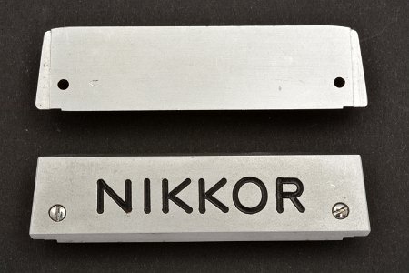 parts new  40-FD1 FA1-4 Name Plate Nikon  DE2 DE